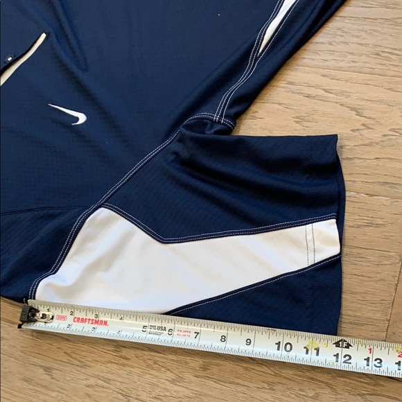 West Virginia Mountaineers Shirt Mens Large NCAA Football Nike Dri Fit Polo - Picture 7 of 9